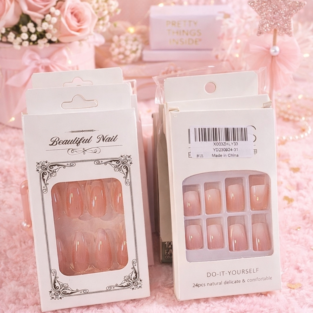 18 Boxes Of False Nails